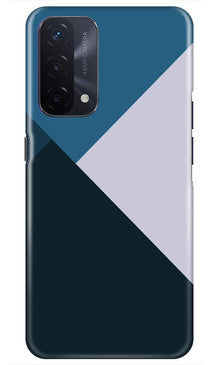 Blue Shades Mobile Back Case for Oppo A74 5G (Design - 188)