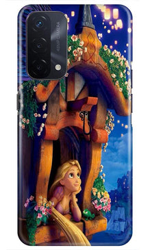 Cute Girl Mobile Back Case for Oppo A74 5G (Design - 198)