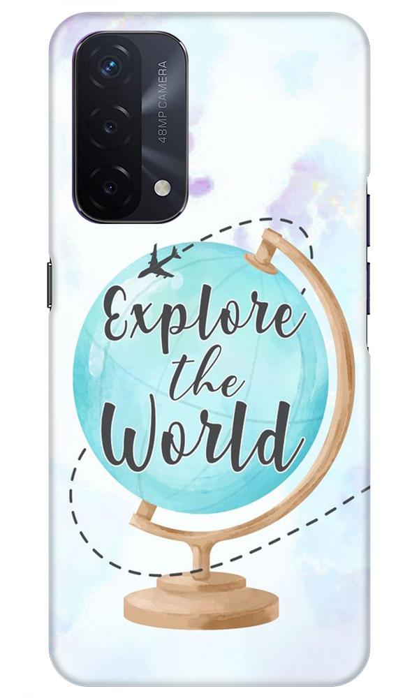Explore the World Case for Oppo A74 5G (Design No. 207)