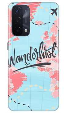 Wonderlust Travel Mobile Back Case for Oppo A74 5G (Design - 223)