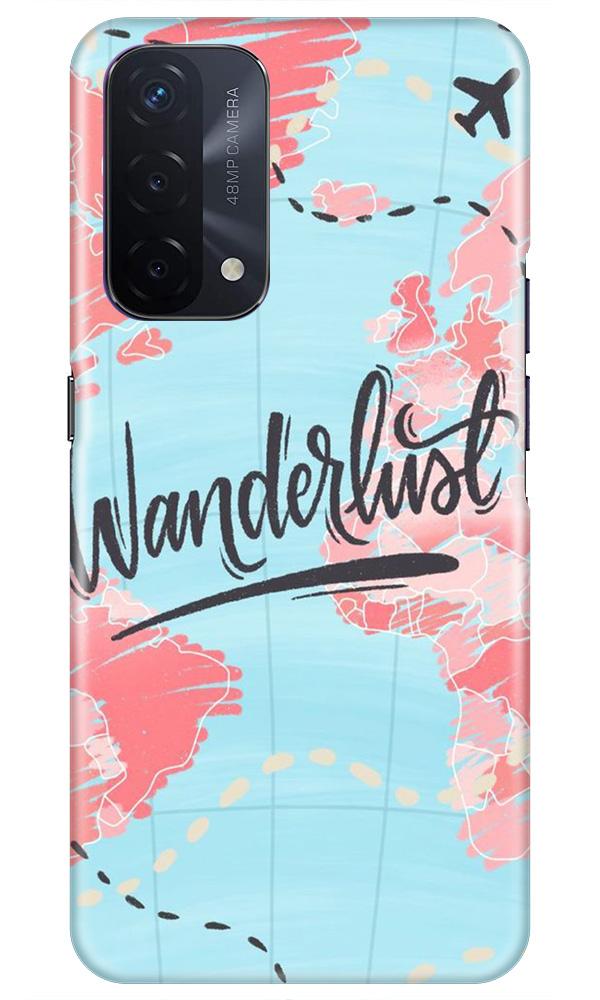 Wonderlust Travel Case for Oppo A74 5G (Design No. 223)