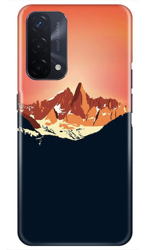 Mountains Mobile Back Case for Oppo A74 5G (Design - 227)