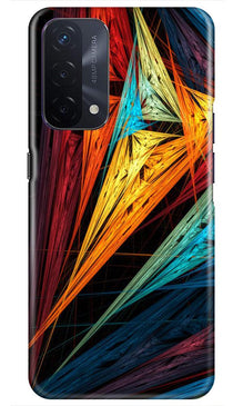 Modern Art Mobile Back Case for Oppo A74 5G (Design - 229)