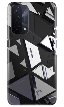 Modern Art Mobile Back Case for Oppo A74 5G (Design - 230)