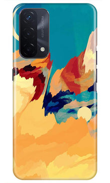 Modern Art Mobile Back Case for Oppo A74 5G (Design - 236)