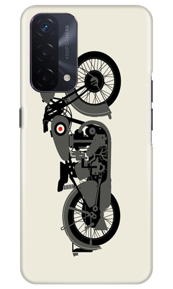 MotorCycle Case for Oppo A74 5G (Design No. 259)