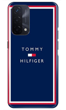 Tommy Hilfiger Mobile Back Case for Oppo A74 5G (Design - 275)