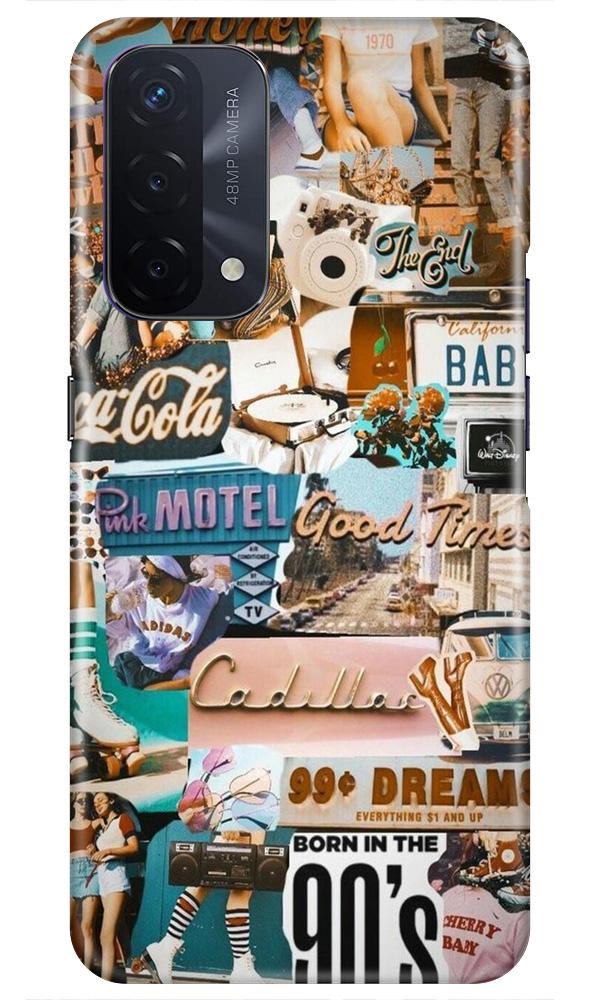 Vintage Design Case for Oppo A74 5G (Design No. 284)
