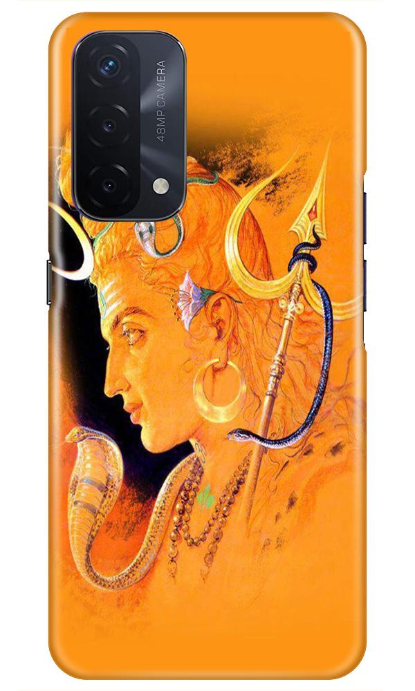 Lord Shiva Case for Oppo A74 5G (Design No. 293)