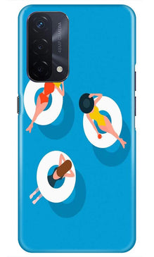 Girlish Mobile Back Case for Oppo A74 5G (Design - 306)