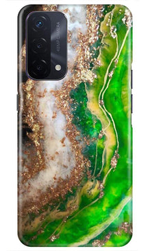Marble Texture Mobile Back Case for Oppo A74 5G (Design - 307)