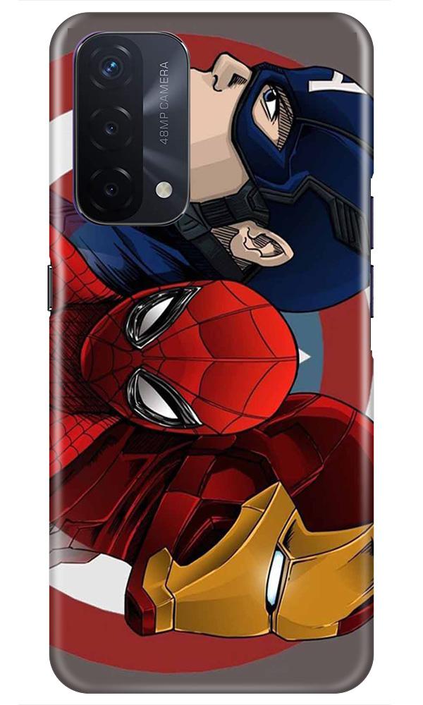Superhero Mobile Back Case for Oppo A74 5G (Design - 311)