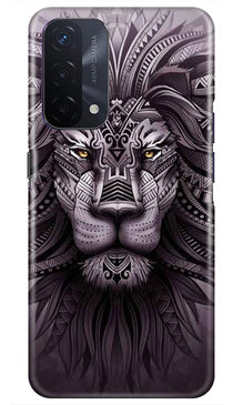 Lion Mobile Back Case for Oppo A74 5G (Design - 315)