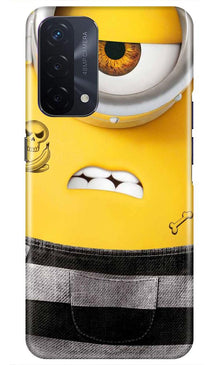 Minion Mobile Back Case for Oppo A74 5G (Design - 324)