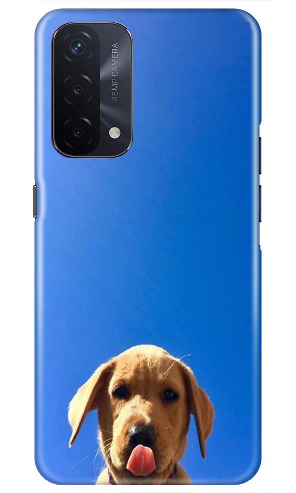 Dog Mobile Back Case for Oppo A74 5G (Design - 332)