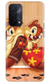 Chip n Dale Mobile Back Case for Oppo A74 5G (Design - 335)