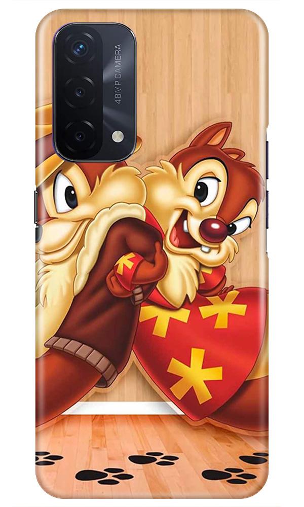 Chip n Dale Mobile Back Case for Oppo A74 5G (Design - 335)