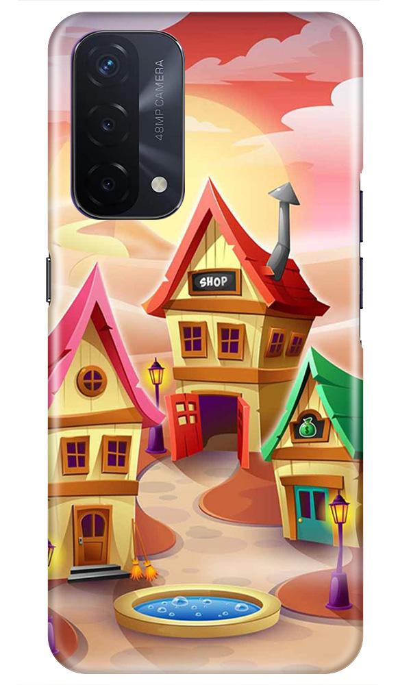 Sweet Home Mobile Back Case for Oppo A74 5G (Design - 338)