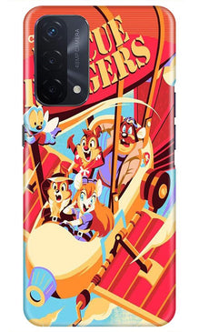 Rescue Rangers Mobile Back Case for Oppo A74 5G (Design - 341)