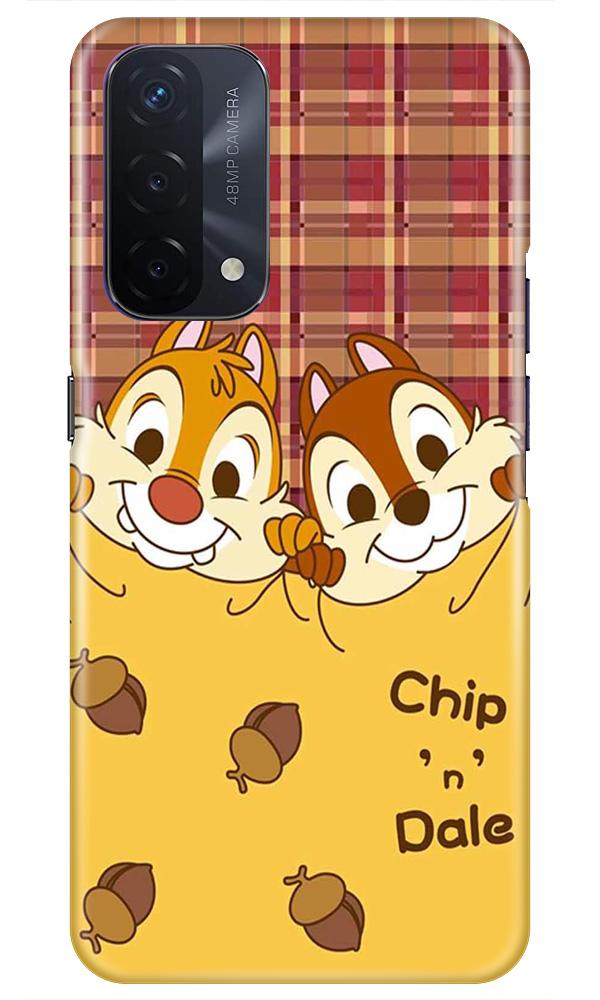 Chip n Dale Mobile Back Case for Oppo A74 5G (Design - 342)