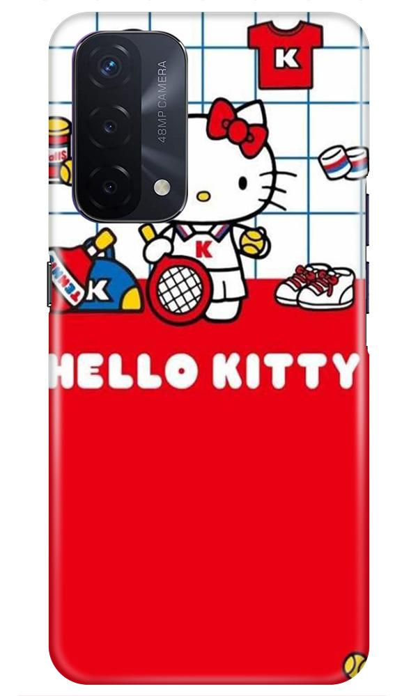 Hello Kitty Mobile Back Case for Oppo A74 5G (Design - 363)