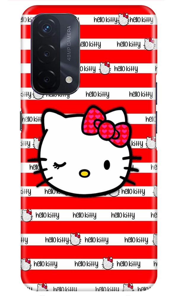 Hello Kitty Mobile Back Case for Oppo A74 5G (Design - 364)