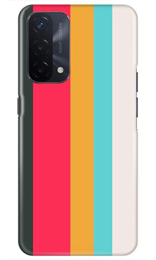 Color Pattern Mobile Back Case for Oppo A74 5G (Design - 369)