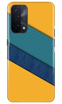 Diagonal Pattern Mobile Back Case for Oppo A74 5G (Design - 370)