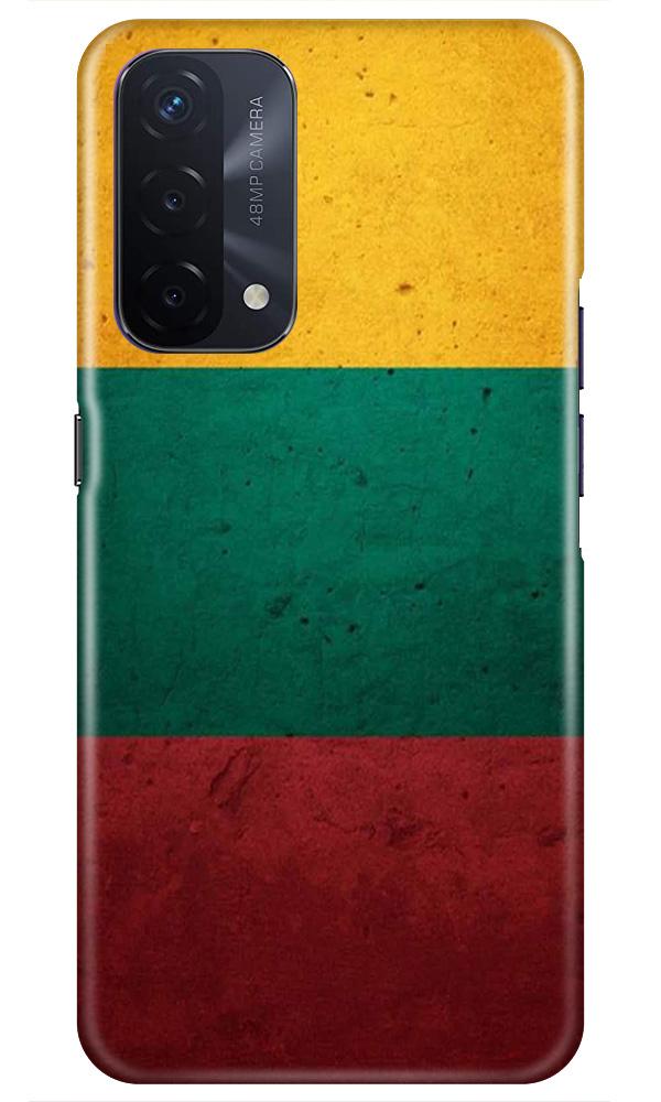 Color Pattern Mobile Back Case for Oppo A74 5G (Design - 374)