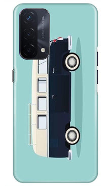 Travel Bus Mobile Back Case for Oppo A74 5G (Design - 379)