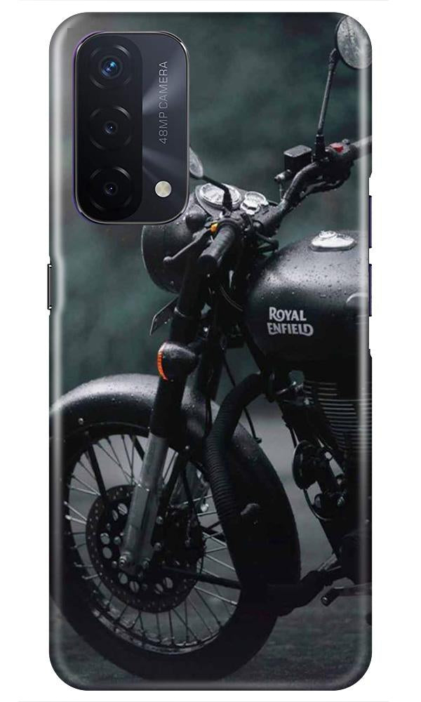 Royal Enfield Mobile Back Case for Oppo A74 5G (Design - 380)