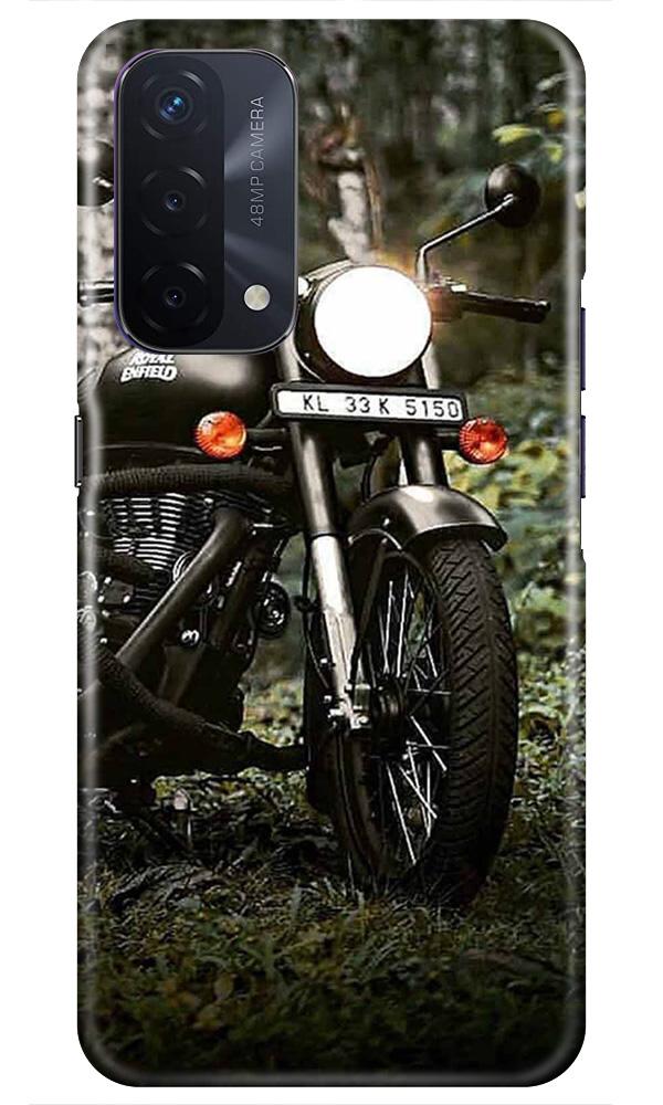 Royal Enfield Mobile Back Case for Oppo A74 5G (Design - 384)