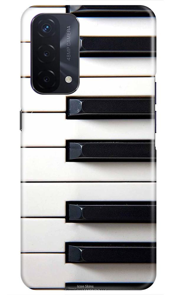 Piano Mobile Back Case for Oppo A74 5G (Design - 387)