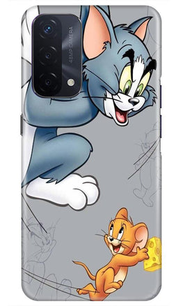 Tom n Jerry Mobile Back Case for Oppo A74 5G (Design - 399)