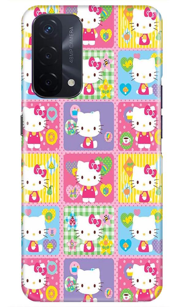Kitty Mobile Back Case for Oppo A74 5G (Design - 400)