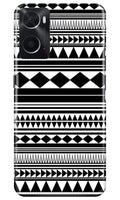 Black white Pattern Case for Oppo A96