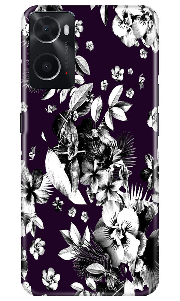 white flowers Case for Oppo A76
