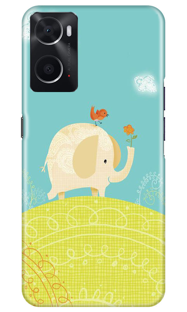 Elephant Painting Case for Oppo A96