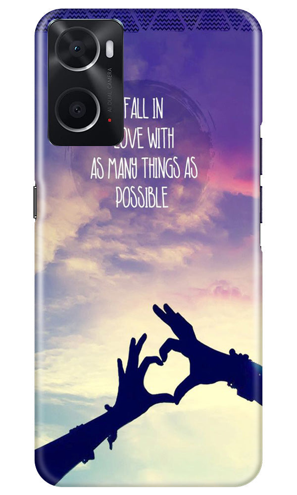 Fall in love Case for Oppo A96