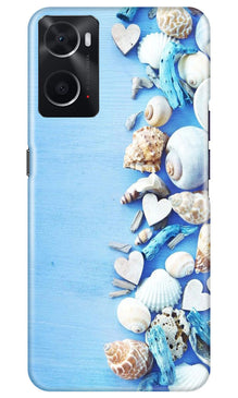 Sea Shells2 Mobile Back Case for Oppo A96 (Design - 64)