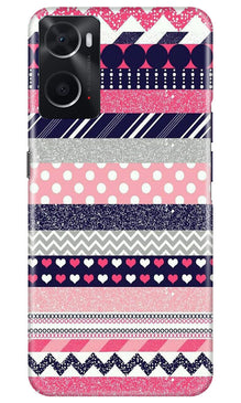 Pattern3 Mobile Back Case for Oppo A76 (Design - 90)