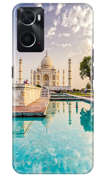 Tajmahal Mobile Back Case for Oppo A76 (Design - 96)