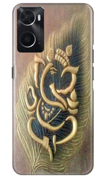 Lord Ganesha Mobile Back Case for Oppo A96 (Design - 100)