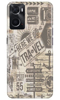 Travel Case for Oppo A96  (Design - 104)
