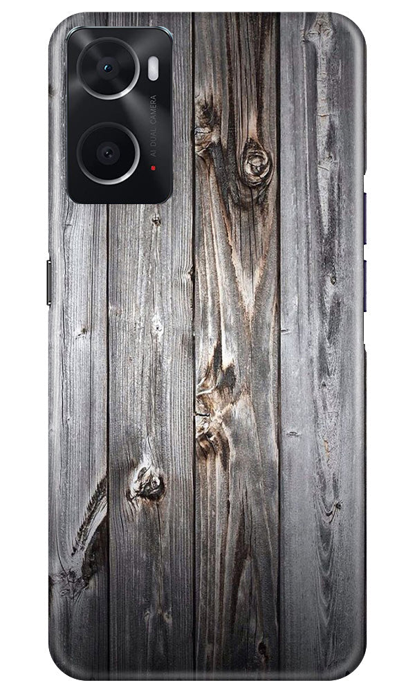 Wooden Look Case for Oppo A76  (Design - 114)