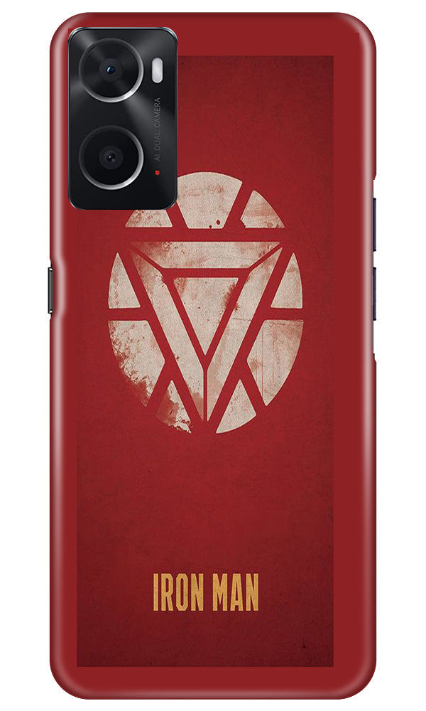 Iron Man Superhero Case for Oppo A96  (Design - 115)