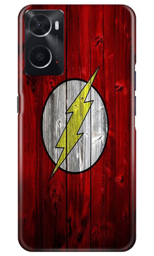 Flash Superhero Mobile Back Case for Oppo A96  (Design - 116)