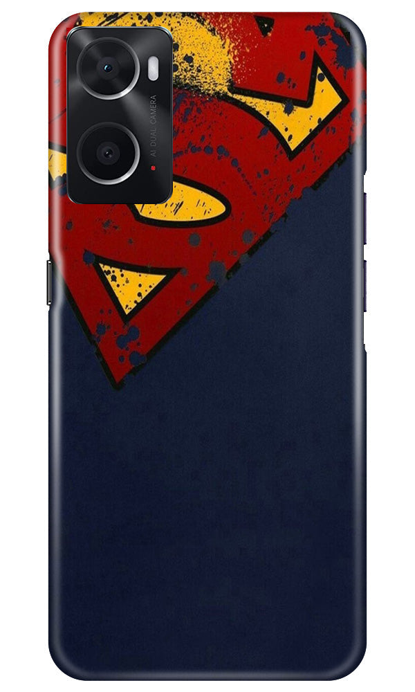 Superman Superhero Case for Oppo A96(Design - 125)