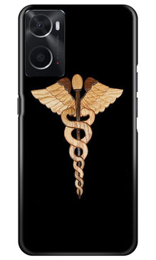 Doctor Logo Mobile Back Case for Oppo A96  (Design - 134)