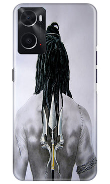 Lord Shiva Mobile Back Case for Oppo A96  (Design - 135)